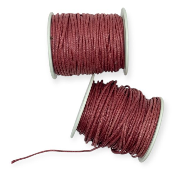 2 ruller r�d snor 2 mm