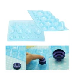 3D Quilling boble-skabelon 