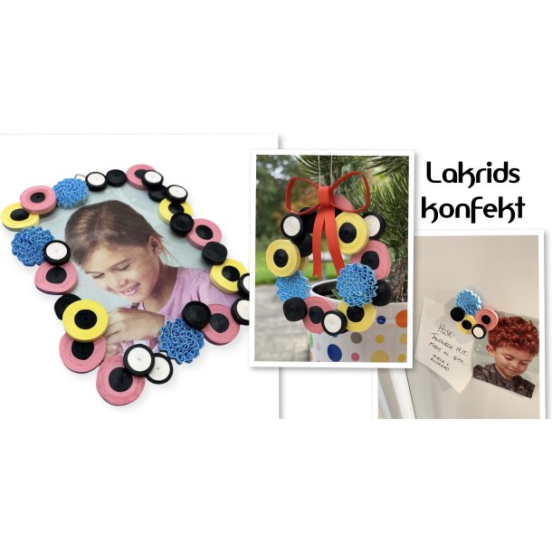 Ide-side Quilling Lakridskonfekt (med trin for trin fotos) 