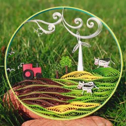 Kit Quilling Landscapes Countryside