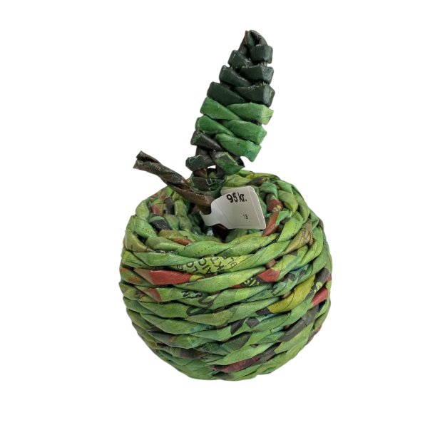 Flet �ble af avispapir 9 cm