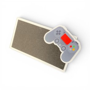 Bordkort gamer-tema, r�d kontroller