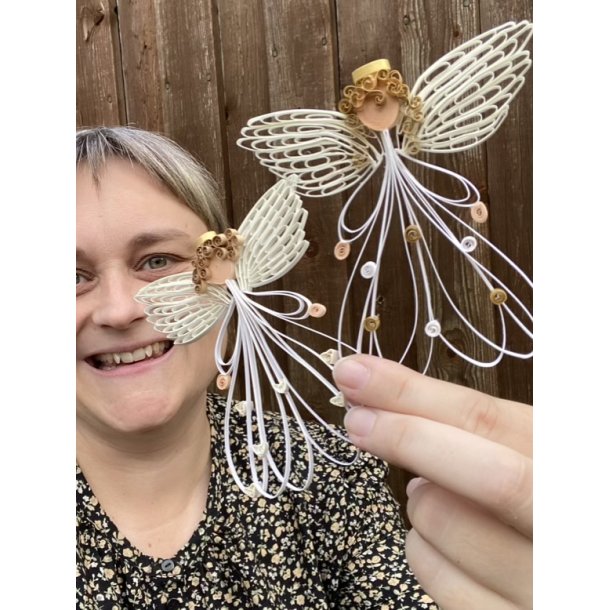 Instruktion Quilling Engel