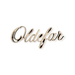 Laserskret tr-tekst Oldefar