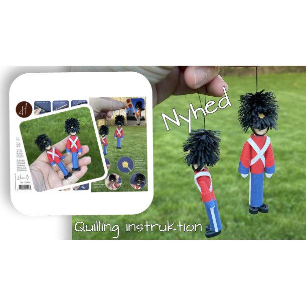 Instruktion 3D Quilling Livgarder