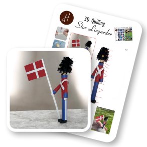 Ide-side 3D Quilling Stor Livgarder (med trin for trin fotos) 