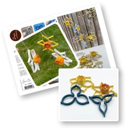 Instruktion Quilling P�skeliljer, inkl. 2 modulv�rkt�jer