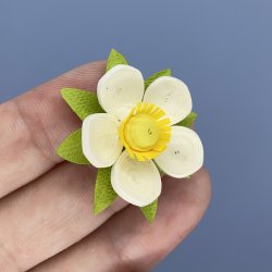 Instruktion Quilling Jordb�r Mandala (husk ogs� instruktion Jordb�r nr.12424)