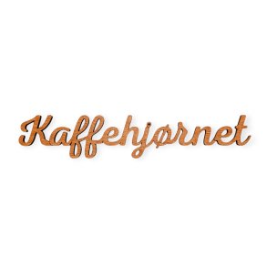 Tr-skilt Kaffehjrnet