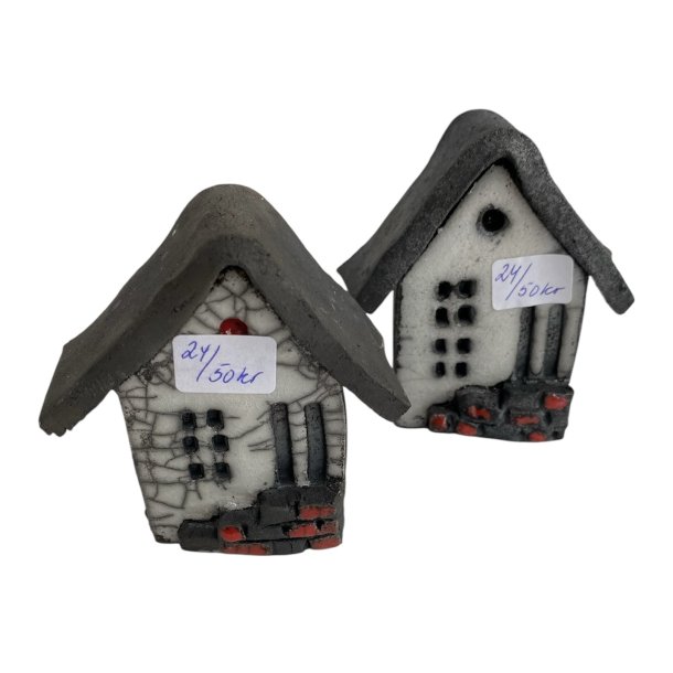 2 stk keramik-huse 7 cm