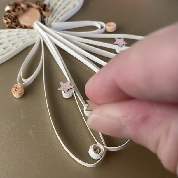 Instruktion Quilling Engel