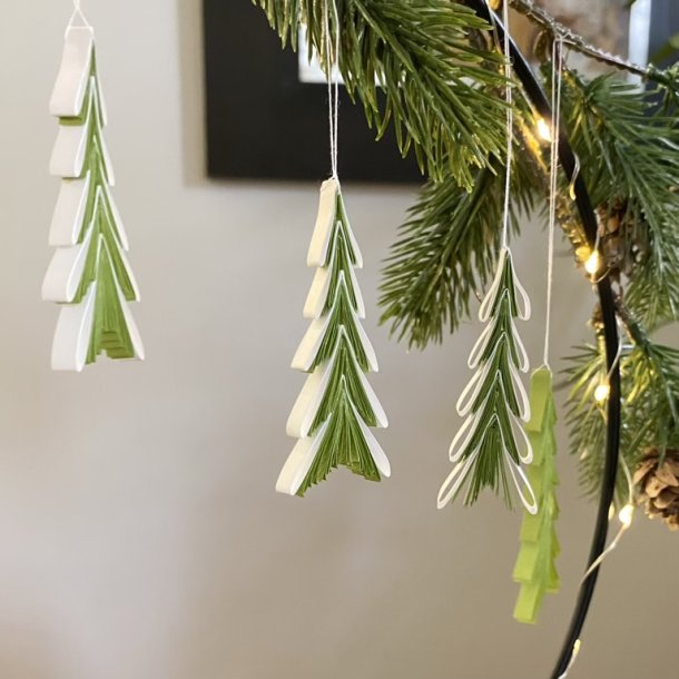 Instruktion Quilling Julekane