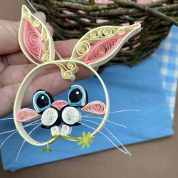 Instruktion Quilling Kaniner