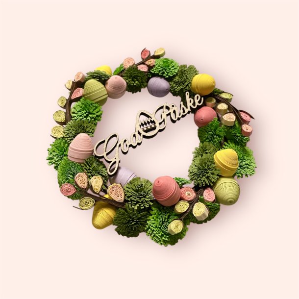 Laserskret tr-tekst God Pske