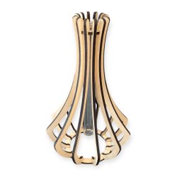 Laserskret tr-vase stor