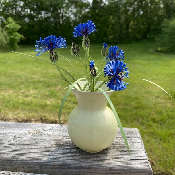 Instruktion Quilling Kornblomst