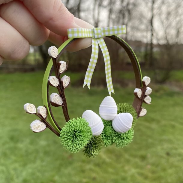 Instruktion Quilling P�skekrans