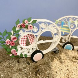Ide-side Quilling Campingvogn (med trin for trin fotos) 