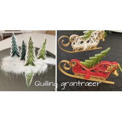 Instruktion Quilling Julekane