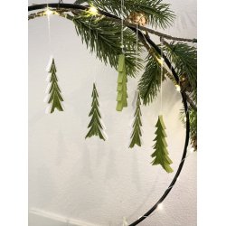 Instruktion Quilling Julekane