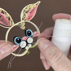 Instruktion Quilling Kaniner