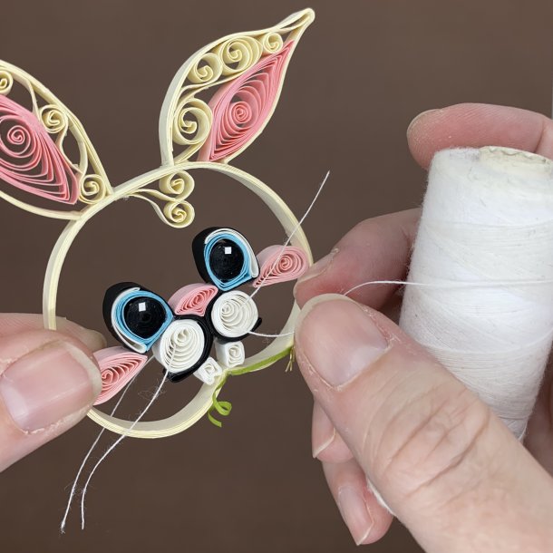 Instruktion Quilling Kaniner