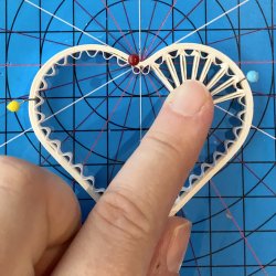 Modulvrktj Hjerte 6,2 cm