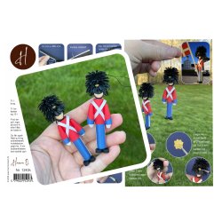 Instruktion 3D Quilling Livgarder