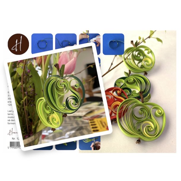 Instruktion Quilling Apple Aurora