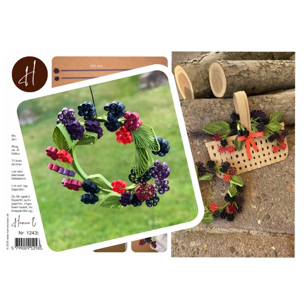 Instruktion Quilling Bromb�r