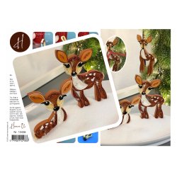 Instruktion Quilling R�dyr