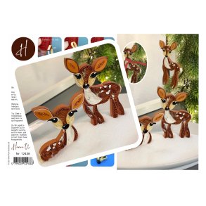 Instruktion Quilling R�dyr