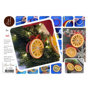 Instruktion Quilling Appelsin
