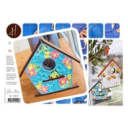 Instruktion Quilling Fuglehus