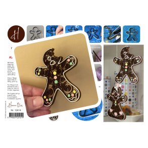 Instruktion Quilling Kagemand