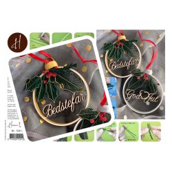 Instruktion Quilling Kristtorn kugle