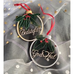 Instruktion Quilling Kristtorn kugle