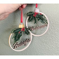 Instruktion Quilling Kristtorn kugle