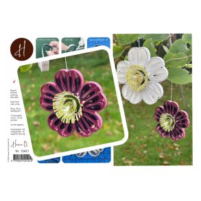 Instruktion Quilling Julerose