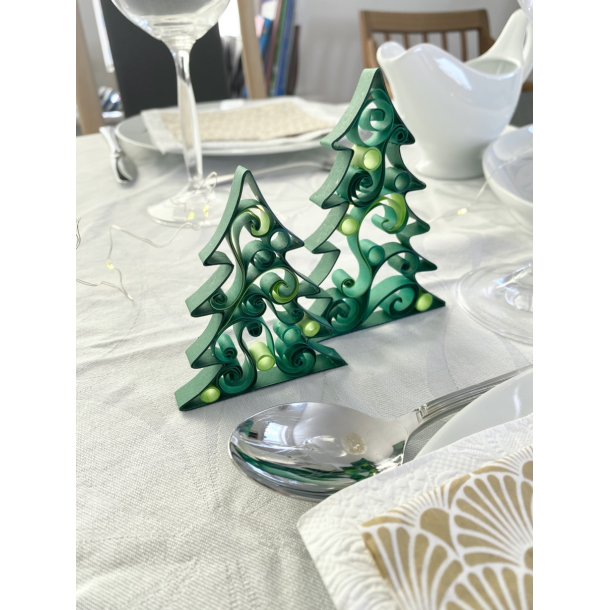 Instruktion Quilling Grantrer