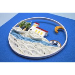 Hfte Quilling Landscapes Winter