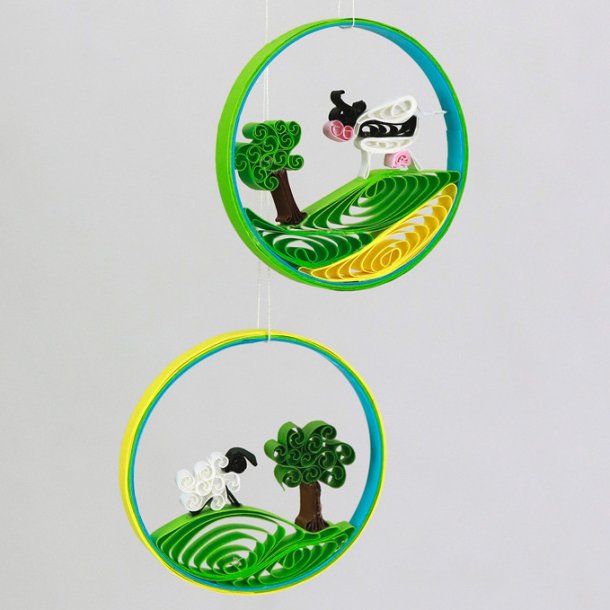 Kit Quilling Landscapes Countryside