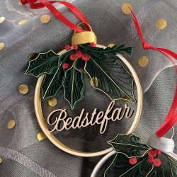 Instruktion Quilling Kristtorn kugle