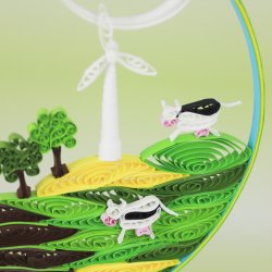 Kit Quilling Landscapes Countryside