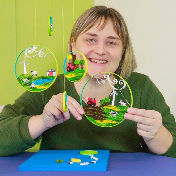 Kit Quilling Landscapes Countryside