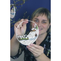 Hfte Quilling Landscapes Winter