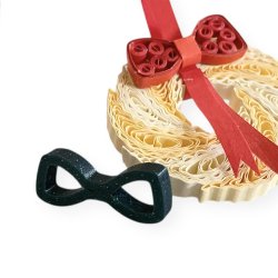 Instruktion Quilling Vaniljekrans med sljfe