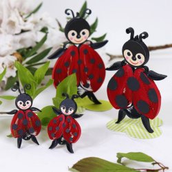 Klippeark Bugs, Bees &amp; butterfly ansigter