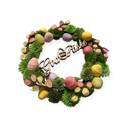 Laserskret tr-tekst God Pske