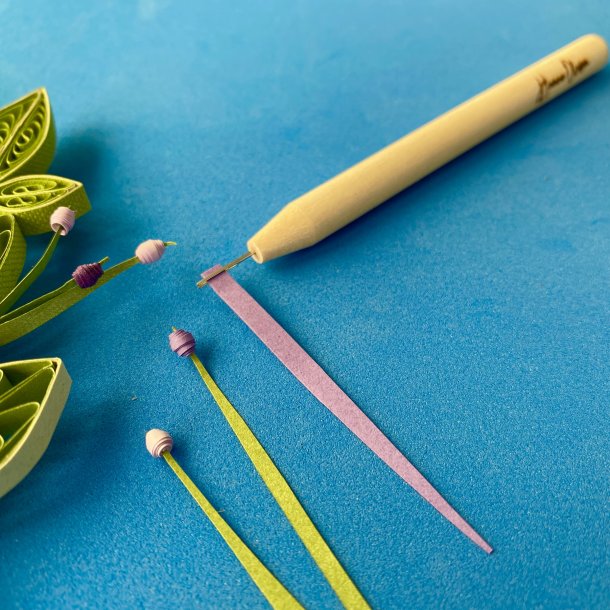 Instruktion Quilling Krans Britt Mari